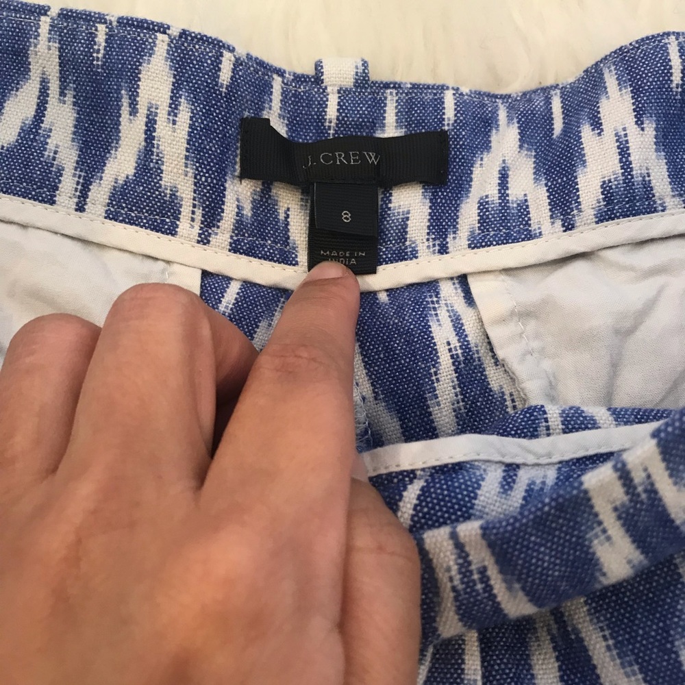 J.Crew Zigzag Ikat Short - Picture 4 of 6